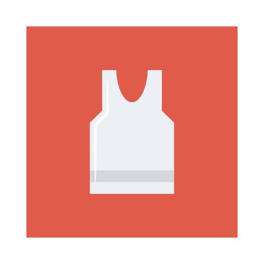 Beyaz arka plan üzerinde izole moda düz simgesi 