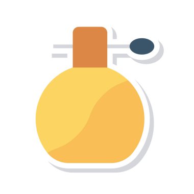 parfüm simge vektör çizim 