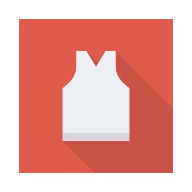 t-shirt simgesi vektör illüstrasyonu 