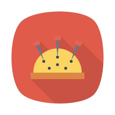 PIN yastık vektör çizim 