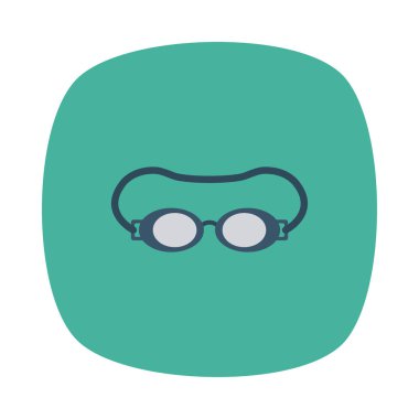 maske simgesi vektör illüstrasyonu 