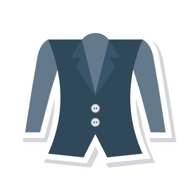 Ceket simge vektör çizim 