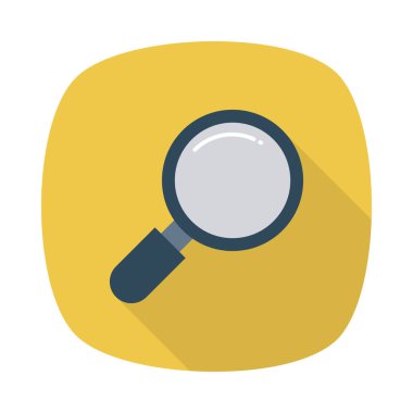 Büyütme cam vektör illüstrasyonu 