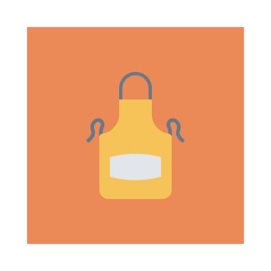 önlük simge vektör çizim 