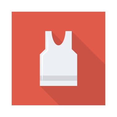 Beyaz arka plan üzerinde izole moda düz simgesi 