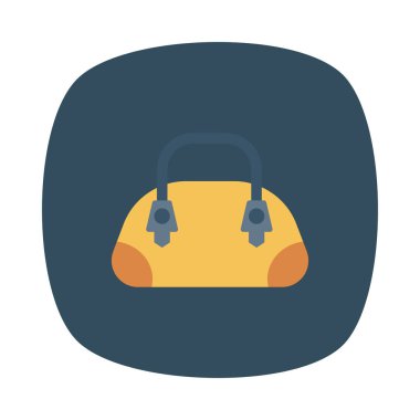 çanta simgesi vektör illüstrasyonu 