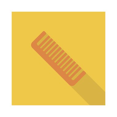 saç fırçası simge vektör çizim 