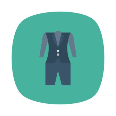 giysi simgesi vektör illüstrasyonu 