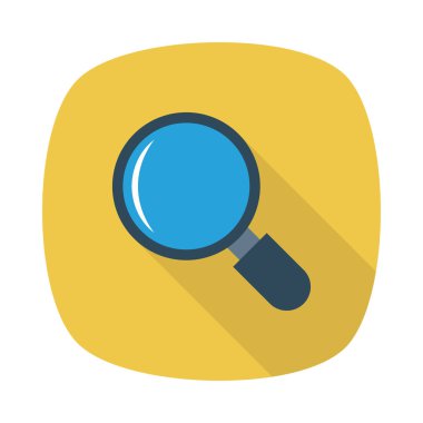 Büyütme cam vektör illüstrasyonu 