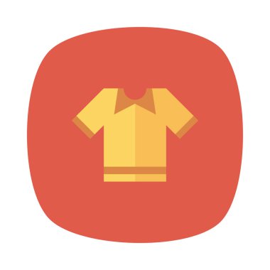 Beyaz arka plan üzerinde izole moda düz simgesi 