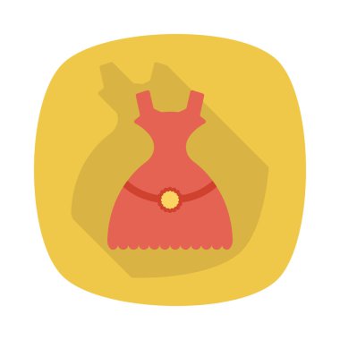 elbise simgesi vektör illüstrasyonu 