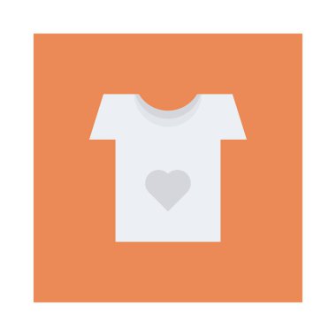 Beyaz arka plan üzerinde izole moda düz simgesi 