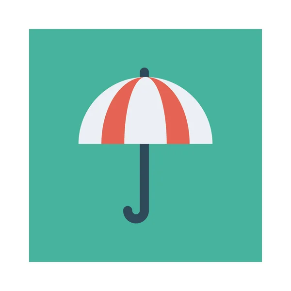 Umbrella Icon Vector Illustration — Stock Vector