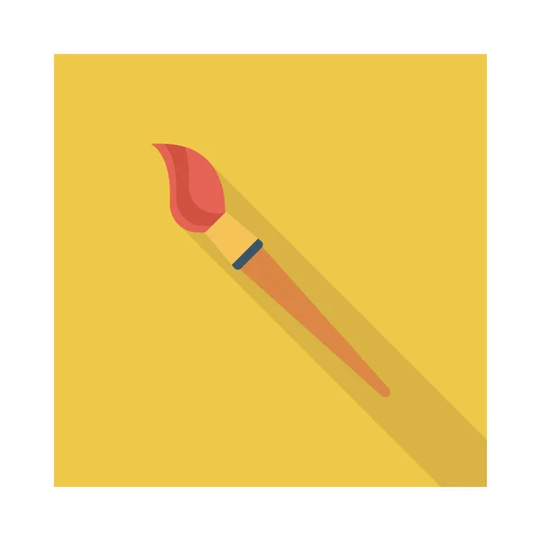 Paint Brush Vector Illustration — Stock Vector