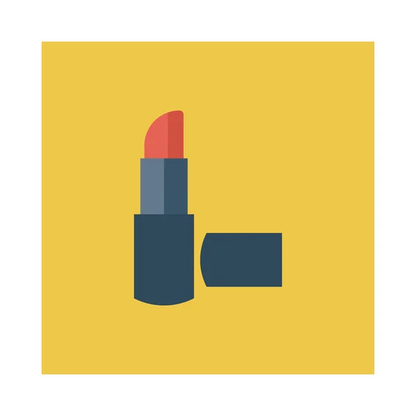 Lippenstift Symbol Vektor Illustration — Stockvektor