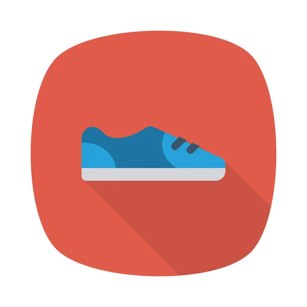 Deporte Zapato Icono Vector Ilustración — Archivo Imágenes Vectoriales