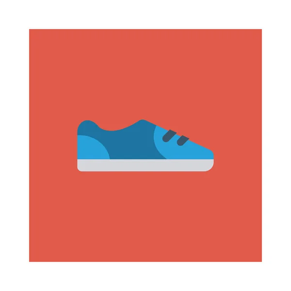 Sport Shoe Ikonen Vektor Illustration — Stock vektor