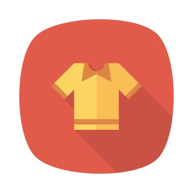 Beyaz arka plan üzerinde izole moda düz simgesi 