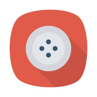 düğme simgesi vektör illüstrasyonu 