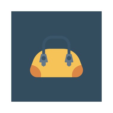 çanta simgesi vektör illüstrasyonu 