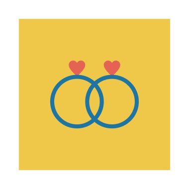 Alyans simge vektör çizim 