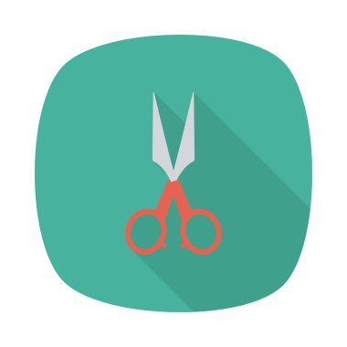 makas simgesi vektör illüstrasyonu 