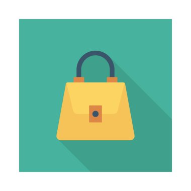 çanta simgesi vektör illüstrasyonu 