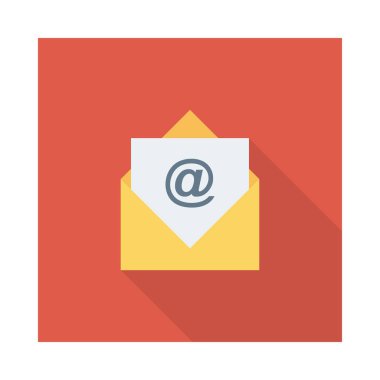 e- posta simgesi vektör illüstrasyonu 