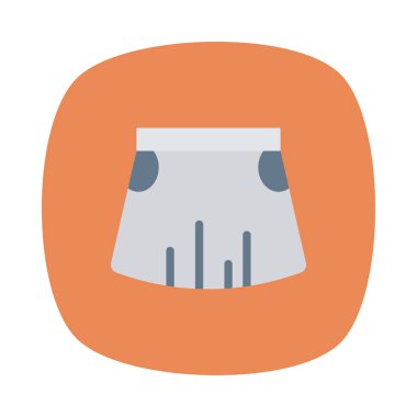 etek simge vektör çizim 