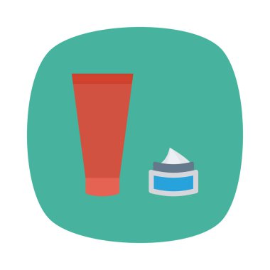 krem simge vektör çizim 