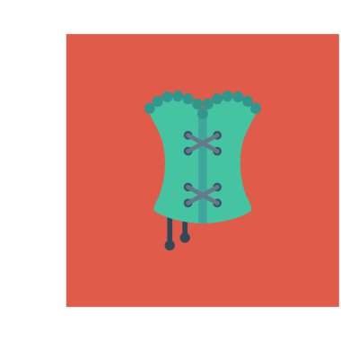 korse simge vektör çizim 