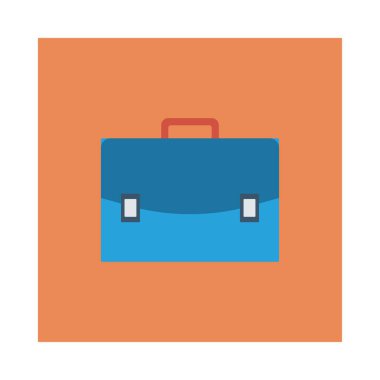 çanta simgesi vektör illüstrasyonu 