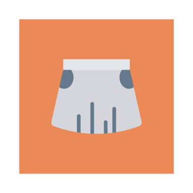 etek simge vektör çizim 