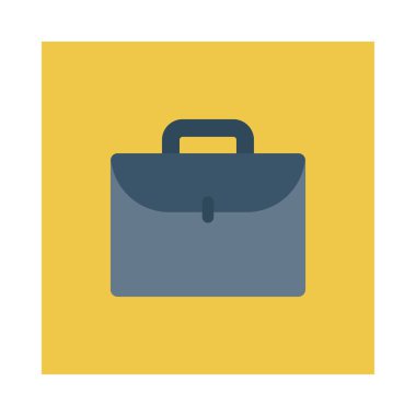 çanta simgesi vektör illüstrasyonu 