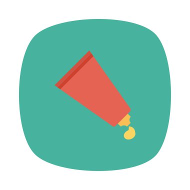 krem simge vektör çizim 