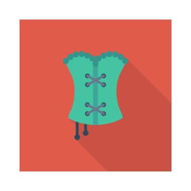 korse simge vektör çizim 