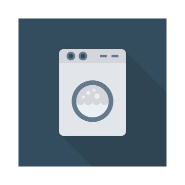 çamaşır makinesi vektör çizim 