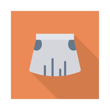 etek simge vektör çizim 