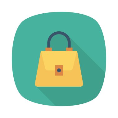 çanta simgesi vektör illüstrasyonu 