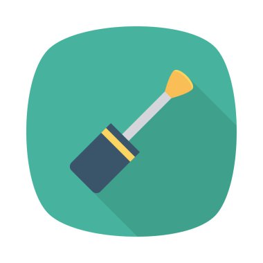 Fırça simgesi vektör illüstrasyonu 