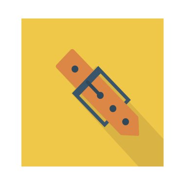 Beyaz arka plan üzerinde izole moda düz simgesi 