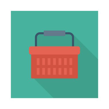 Sepet Simgesi vektör illüstrasyonu 