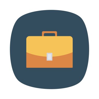 çanta simgesi vektör illüstrasyonu 