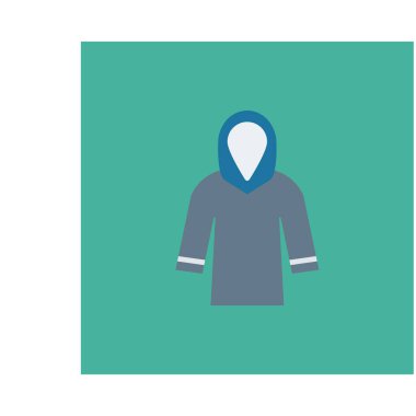 Hoodie simge vektör çizim 