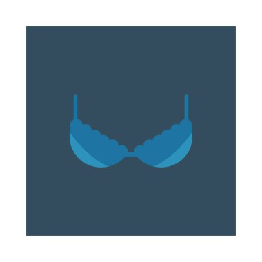 sütyen simgesi vektör illüstrasyonu 