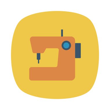 Dikiş makinesi vektör çizimi   