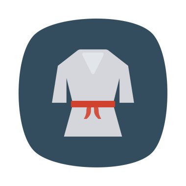 Beyaz arka plan üzerinde izole moda düz simgesi 