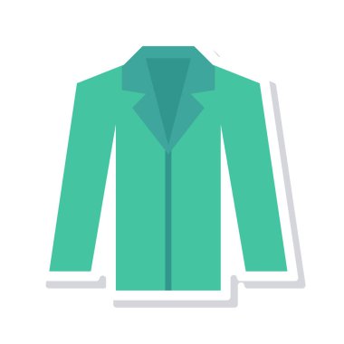 Ceket simge vektör çizim 