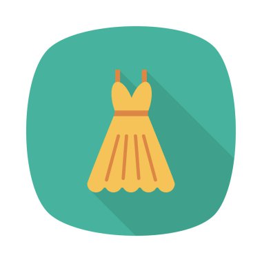 elbise simgesi vektör illüstrasyonu 