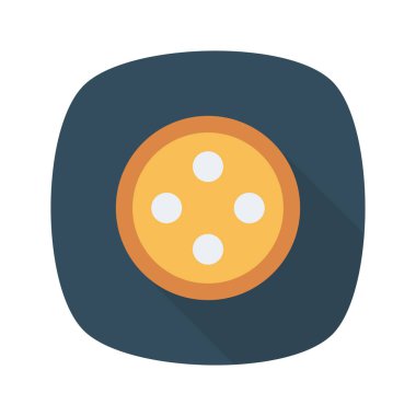 düğme simgesi vektör illüstrasyonu